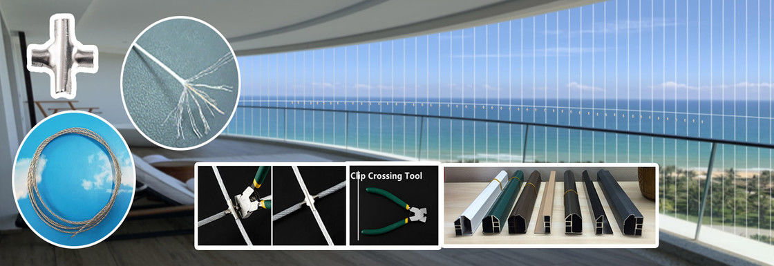 ตะแกรงนิรภัยที่ระเบียง