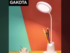 โคมไฟโต๊ะ LED ปรับแขนแบบพับได้ สําหรับห้องนอน เหมือนภาพ