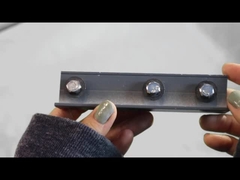 บัลคอนที่กําหนดเอง กริลล์ที่มองไม่เห็น สายรถไฟอลูมิเนียม การติดตั้งง่าย