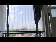 316 สแตนเลส สายใยเชือกระเบียง รางที่มองไม่เห็น anti-theft function