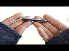 ช่องรางสไลด์อะลูมิเนียมวัสดุแข็งแรงทนทานสำหรับตะแกรงมองไม่เห็น