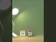 โคมไฟตั้งโต๊ะ LED ที่ทันสมัยแสงป้องกันดวงตาแบบชาร์จไฟได้