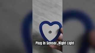 Nightlight Night Light Sensor เสียบเข้ากับผนังห้องน้ำห้องโถงบันไดห้องครัวห้องนอนโรงรถ Led เด็ก