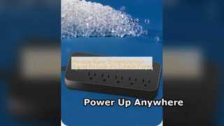 ปลั๊กไฟแบบพกพาส่วนต่อขยายพลังงานที่ปลอดภัย