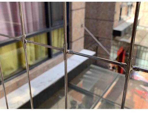 Customizable Balcony Safety Grill Made from Steel Wire Structure 316 Grade and Wire Construction 316 Wire 3 7 with Teflon Coating 2.0mm