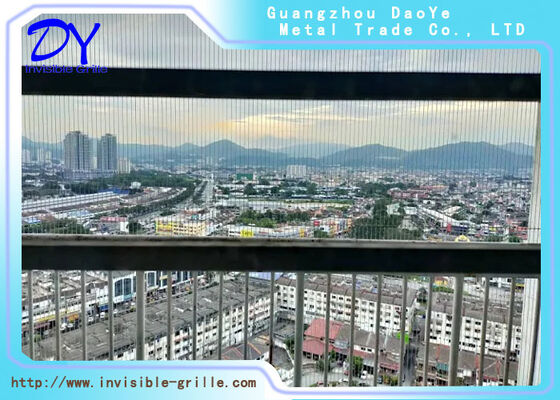 ป้องกันความปลอดภัยที่มองไม่เห็น กริล ป้องกันที่มองไม่เห็น ป้องกันที่ออกแบบโดยการรักษาความสอดคล้องทางด้านความงาม