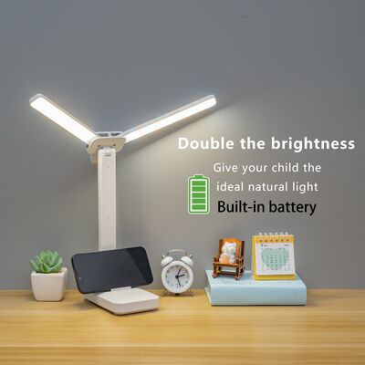 Three-level Brightness Adjustment LED Table Lamp Providing Lighting Solution for Work Study and Relaxation Environments