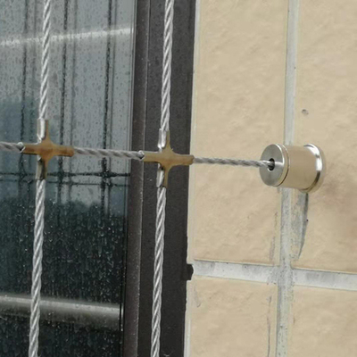 Windows Invisible Grille 7*7 การก่อสร้างที่ปลอดภัยสําหรับการเพิ่มความปลอดภัยภายใน / นอก