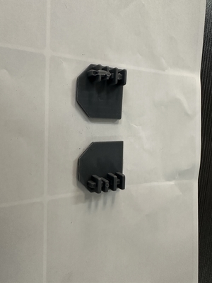 ความปลอดภัย Grilles ไม่เห็น สายอัลลูมิเนียม AG3 / 4 สีเทา Cap ปลายไม่เห็น