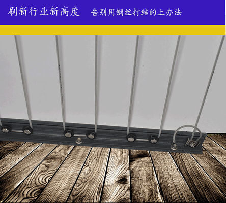 อลูมิเนียม Track Frame Balcony Safety Grill ให้บริการ 100 กิโลกรัม ความจุภาระ การแก้ไขการป้องกันสําหรับระเบียงในอาคารพาณิชย์