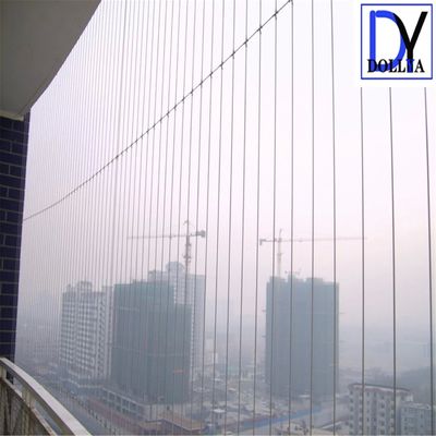 316 สแตนเลส กริลล์ที่มองไม่เห็นด้วยช่องห่างสาย 5 ซม. เพื่อหลบหนีไฟได้ง่าย