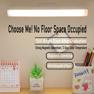 โคมไฟอ่าน LED แบบสัมผัสที่ทันสมัย พร้อมรีโมทคอนโทรล ไฟกลางคืนแขวน โคมไฟโต๊ะกระเป๋าสตางค์แม่เหล็ก