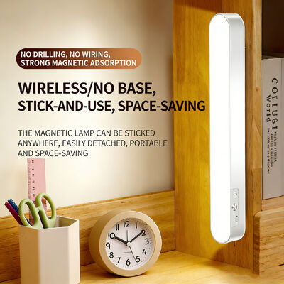 amazon ขายดีที่สุด โคมไฟแม่เหล็กแบบชาร์จใหม่ มีอุณหภูมิสี 3000-6500K เหมาะสม