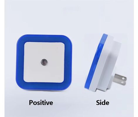 ไฟกลางคืน LED เหนี่ยวนำอัตโนมัติโคมไฟประหยัดพลังงานข้างเตียงไฟกลางคืนหลากสีสำหรับห้องนอน