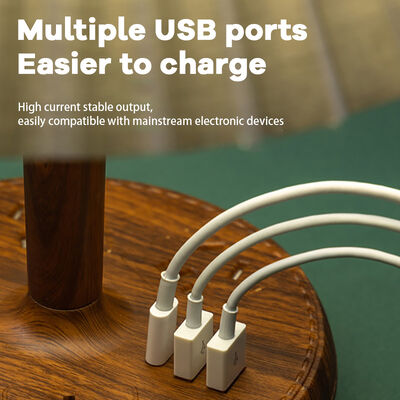 โคมไฟตั้งโต๊ะ LED พร้อมพอร์ตชาร์จ USB Type C โซลูชันแสงสว่างสำหรับสำนักงานสมัยใหม่