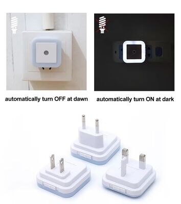 เซนเซอร์ LED ไฟกลางคืน ริมเตียง แสงประหยัดพลังงาน แสงกลางคืนหลายสี สําหรับห้องนอน