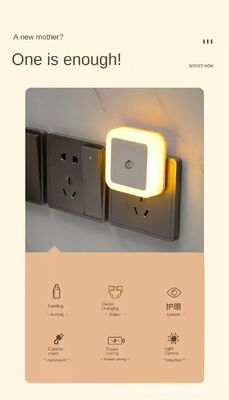 เซนเซอร์ Cute Night Light แสงไฟที่สมบูรณ์แบบสําหรับห้องนอนคืนและเสริมห้อง