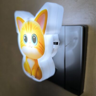 ไฟกลางคืนแบบเสียบปลั๊ก LED ประเภทหลอดไฟ แรงดันไฟฟ้า 110-240V เหมาะสำหรับที่พักอาศัย