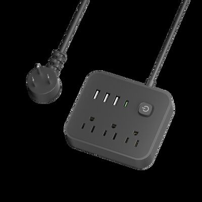 110V 220V AC สายไฟกันไฟ ซ็อตไฟฟ้าสแตนดาร์ท การก่อตั้งพื้นดิน ปลอดภัยภาระภาระหนัก การจัดจําหน่ายพลังงาน