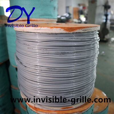 Wire Construction 12 plus 1 Invisible Safety Grille Customized Seamless Security