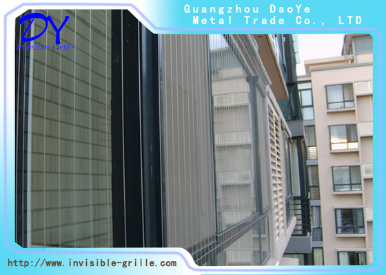 316 Nylon Balcony Invisible Grille ลวดสลิงสแตนเลส 7x7