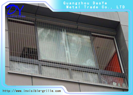 316 Window Balcony Invisible Grille สำหรับอาคารพาณิชย์