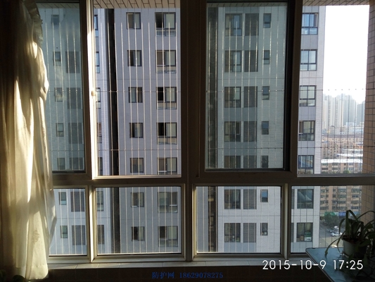 Windows Invisible Grille 7*7 การก่อสร้างที่ปลอดภัยสําหรับการเพิ่มความปลอดภัยภายใน / นอก