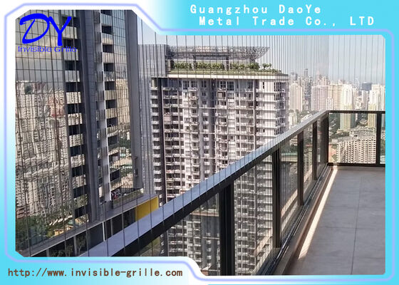 Balcony Invisible Grille ออกแบบมาเพื่อให้บริการกับการแก้ไขความปลอดภัย ที่เข้ากับการออกแบบสถาปัตยกรรมที่ทันสมัย