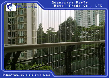 ตะแกรงที่มองไม่เห็นของโรงเรียนคงที่พร้อมสายไฟหลายสายที่ปรับปรุงใหม่
