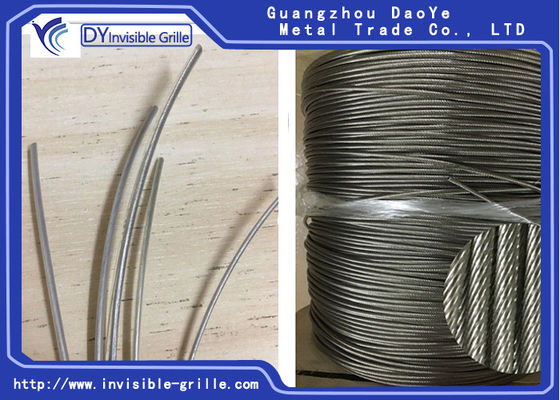 ตะแกรงมองไม่เห็นลวดสแตนเลส 304 เส้นผ่านศูนย์กลาง 3.5 มม. ต้านทานสนิม