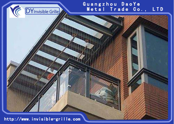 Standard Powder Coated 3mm Invisible Grill สำหรับ Windows