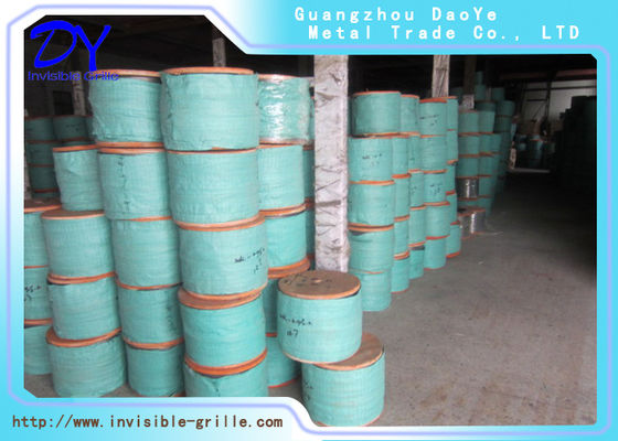 ลวดสแตนเลส 3.0 มม. 316 สำหรับตะแกรงที่มองไม่เห็นระเบียง