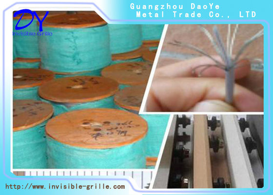 18 กก. / ม้วน Ss316 ลวด 3.0 มม. ตะแกรงป้องกันหน้าต่าง