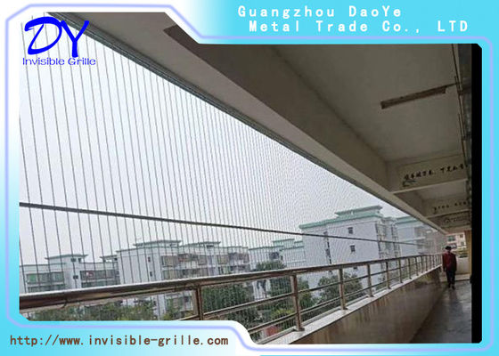 AG1 304 กระจังหน้าแบบเลื่อนมองไม่เห็น Easy Fire Escape สำหรับกรณีฉุกเฉิน