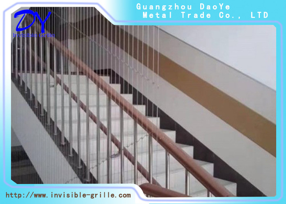 ระเบียงอัจฉริยะที่มองไม่เห็นตะแกรงป้องกันความปลอดภัย Net